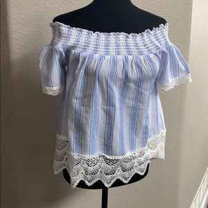 Crave Fame by Almost Famous Off the Shoulder Top